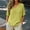 Green, variant on Linen 3/4 Sleeve Tops for Women Cotton Gauze Tops for Women Basic Tees Gauze Popover Tops Tunic Blouses for Women Solid Color Cotton and Linen Top Peasant Tops for Women Yellow 2XL
