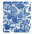 thumbnail image 6 of Yayeee Magnetic Dishwasher Cover for The Front Decoration Home Kitchen Machine Sticker Protector, Blue Garden Pattern, 6 of 6