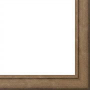Picture Frame Moulding (Wood) 100Ft Bundle - Traditional Pewter Finish - 1.625" Width - 11/16"