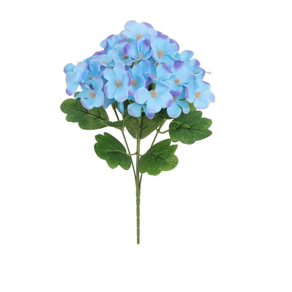 Huzdenx Single Stem Artificial Hydrangeas, Realistic Faux Floral for Vase Arrangement, Decor for Home, Dining Table, Office & Wedding, Multiple Colors Available