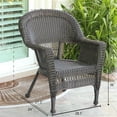 thumbnail image 2 of Wicker Patio Chairs Set of 2 with Cushions - Outdoor Furniture for Porch Deck Garden-Color:Espresso, 2 of 5