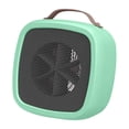 thumbnail image 3 of Fan Heater, Small Portable Space Heaters High Power Fast Heating Ceramic Electric Heater 1200W, Mini Heaters[green], 3 of 8