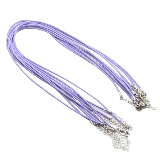 simhoa 10pcs Colorful Strings with Strong Carabiner for DIY Beading Crafts