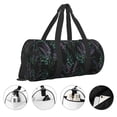 thumbnail image 3 of Balery Lavender Flowers Bolsa de Gimnasio para Mujeres y Hombres, Bolsa de Viaje Impermeable, Bolsa de Fin de Semana con Compartimento para Zapatos y Bolsillo Húmedo, 3 of 6
