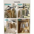 thumbnail image 3 of Tendedero de ropa SONGMICS, de pared, plegable, 21 ganchos, 3 of 8