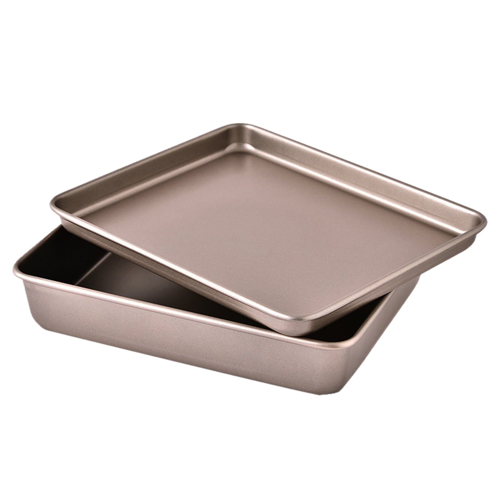 Oven Baking Tray, Deep Cake Tins Stainless Steel Baking Sheet Pans,  Traybake Tin for Cake(S)