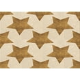 thumbnail image 1 of Ahgly Company Indoor Rectangle Patterned Golden Blonde Gold Area Rugs, 5' x 8', 1 of 6