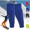 thumbnail image 1 of Ski Shin Guards,Ski Shin Pads,Ski Shin Protection,Ski Boot Shin Protector,Shin Defender Shin Guards,Shin Pads for Skiing,Shin Protector Ski with Honeycomb Pads,Large, 1 of 4