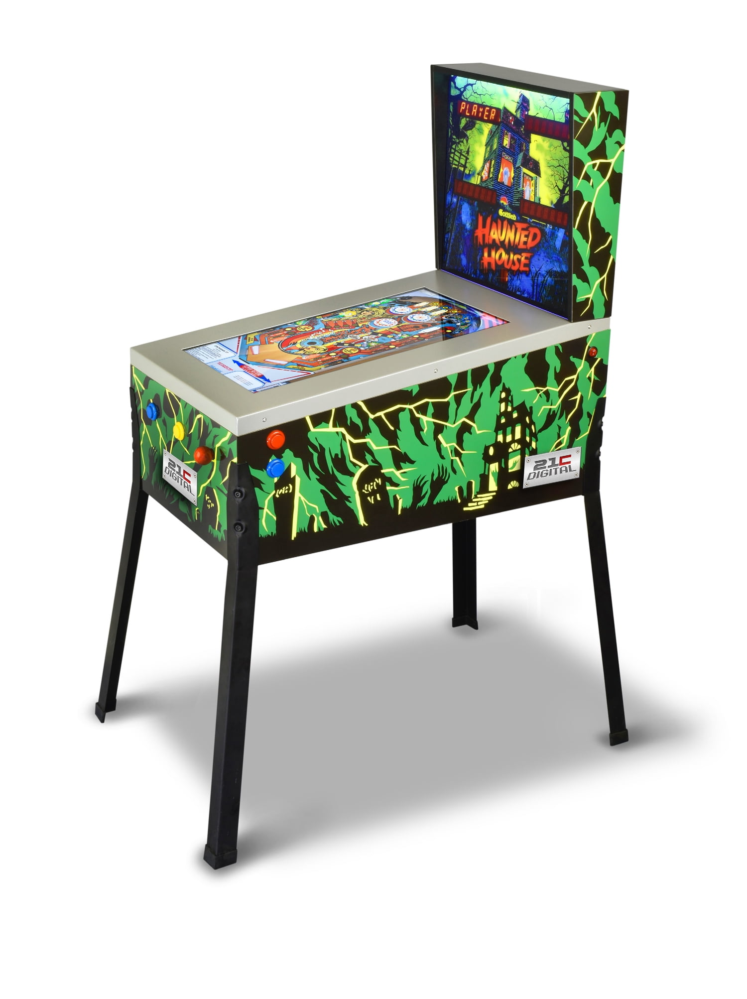 Hub Games Electronic Tabletop Pinball Machine Lights Sounds LED Scoreboard Toy 