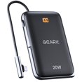 thumbnail image 1 of Batería externa GearIt 2 en 1 de 10000 mAh, paquete de baterías MagSafe con soporte, color negro, 1 of 10