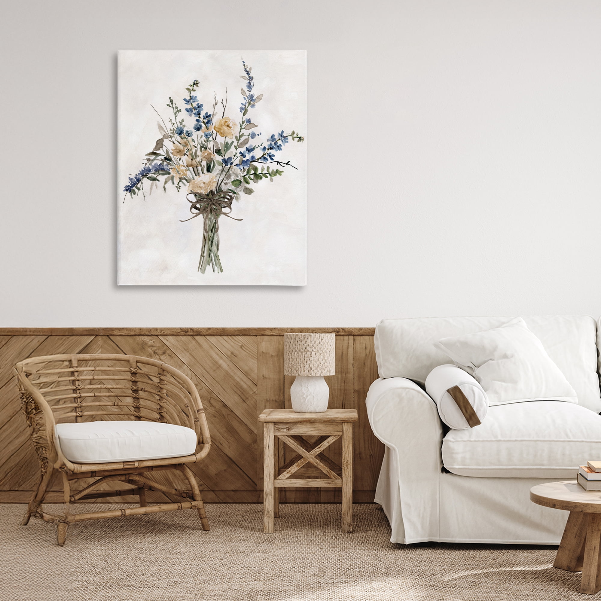 Stupell Industries Subdued Flower Bushel Canvas Wall Art, design by Carol Robinson