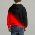 thumbnail image 5 of NAISIBABY Boys Pullover Hoodies (3-14T), Long Sleeve Cool Graphic Loose Fit Kids Casual Fashion Sweatshirt Red 8T, 5 of 7