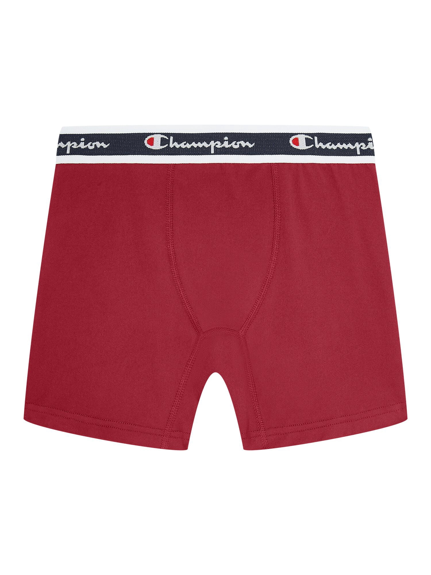 Champion Boys’ Softest Touch Classic Boxer Briefs, 5 Pack, Sizes XS–XL