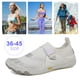 thumbnail image 4 of WDOplteas Hombres Mujeres Descalzos Aqua Zapatos Secado Rápido para Mar Buceo (Blanco 36), 4 of 9