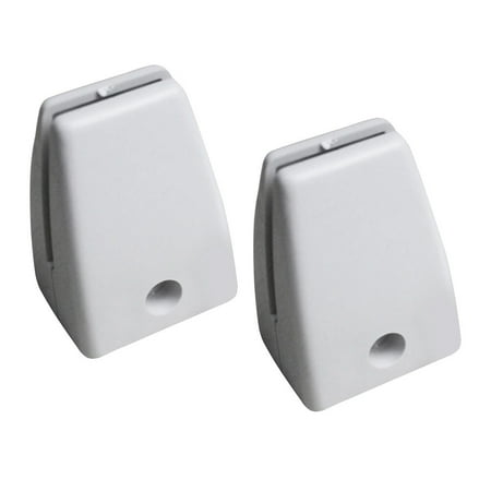 

Gong 2pcs Partition Bracket Clip Holder Plastic Furniture Glass Partition Screen Clamps Clip Clamp Glass Baffle Vertical Screen Clip Holder Divider Clamp Bracket Des