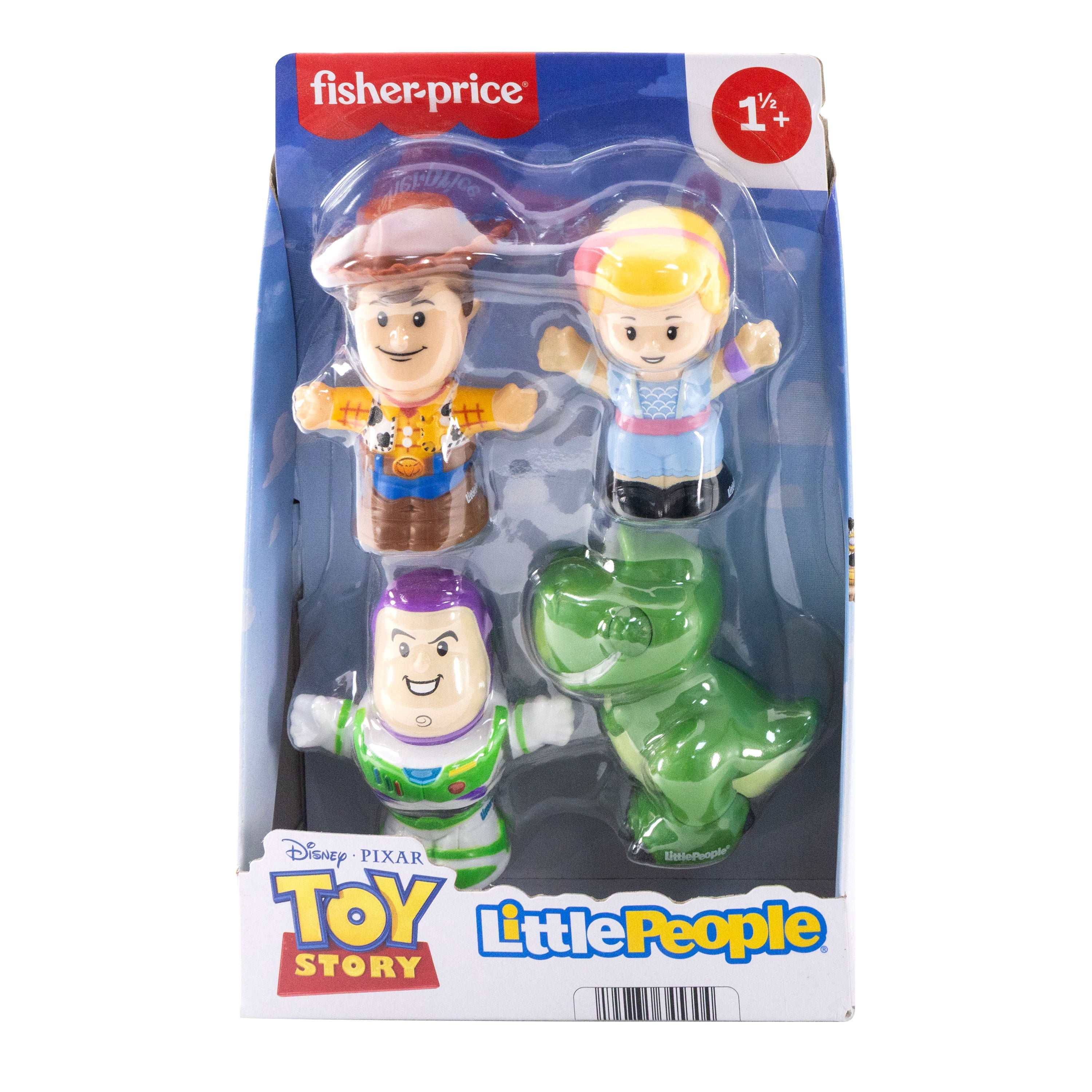 Coffret de figurines Histoire de jouets Disney Pixar de Fisher-Price pour tout-petits et enfants, 4 jouets