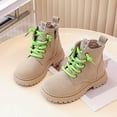 thumbnail image 3 of Girls' Short Winter Boots Colorful Korean Style Boots for Children, Warm and Trendy, 3 of 7