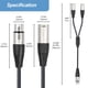thumbnail image 2 of Cable divisor XLR Devinal para micrófono de 1 hembra a 2 machos, 60 cm, 2 of 7