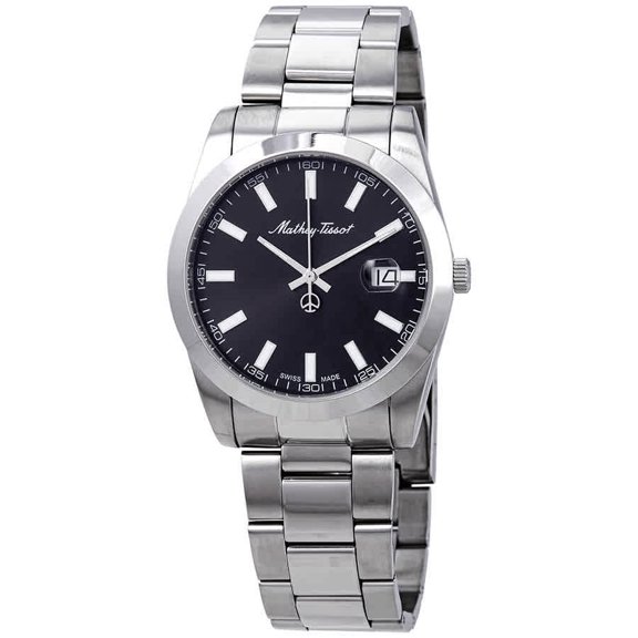Mathey-Tissot Mathey I Quartz Black Dial Men's Watch H450AN