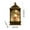 A, variant on Christmas Oil Lamp, Lighted Street Lamp Shaped Christmas Snow Globe Lantern, Christmas Simulation LED Flame Lamp, Battery Operated Snowman with Christmas Tree Hanging Water Lantern