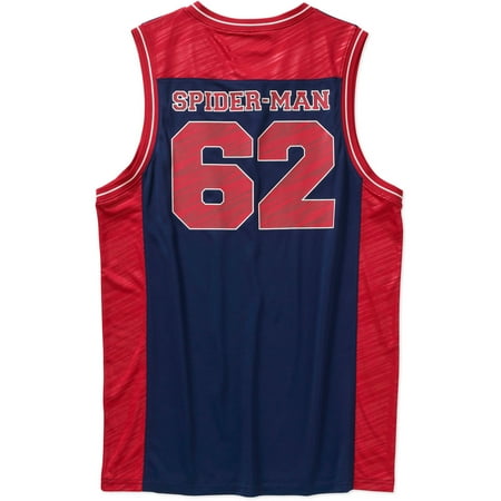 spiderman basketball jersey