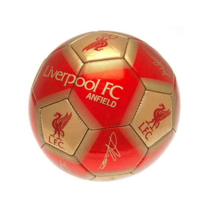 13 Medium Liverpool F.C Soccer Official Training Jersey & Size 5 Ball