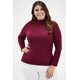 thumbnail image 1 of Blusa cuello de tortuga Roman Fashion/ Tallas Extras, 316 (Vino) vino 40 Roman Fashion BL-RF-316-VINO, 1 of 7