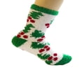thumbnail image 2 of Christmas Fuzzy Socks Coral Fleece Warm Cozy Sleeping Socks, 2 of 5