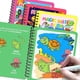 thumbnail image 3 of Magic Water Painting Book, Reusable Water Coloring Book for Toddlers, Educational Learning Kits Gifts, 3 of 5