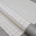 thumbnail image 3 of Couristan 10053012020037T 2 x 3 ft. 7 in. Recife Checkered Field Rug - Grey & White, 3 of 3