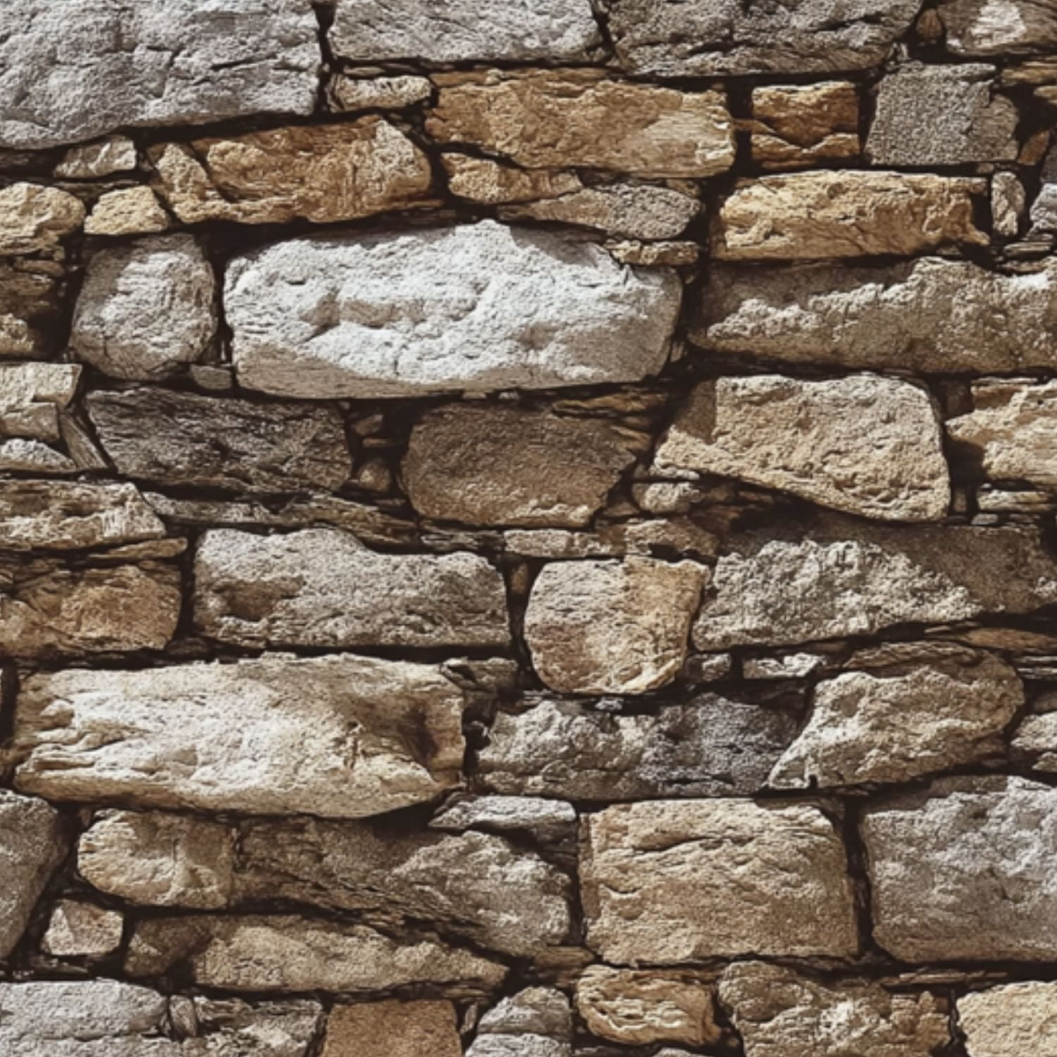 Boho Peel and Stick Wallpaper Natural Stone Wall Texture Neutral Earth Tones Contact Paper 23.6in x 9.8ft Wallpaper Removable Self Adhesive Wall Paper for Bedroom Nursery