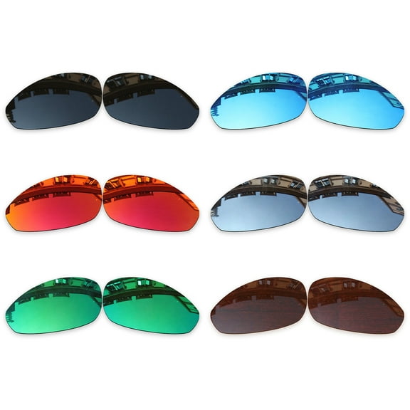 Vonxyz 6 Pack Polarized Replacement Lenses for Oakley Juliet Sunglasses