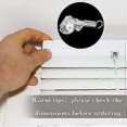 thumbnail image 4 of 4 Pieces Blind Wand Tilt Control Wand Tilter for 1 Inch Mini Blind Head Rail Blind Tilt Mechanism Replacement with D Shaped Gear Tilt Mechanism Hook C, 4 of 5