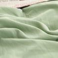 thumbnail image 6 of Sage Green Pom Poms Pillowcases, Green Queen Pillow Cases Set of 2, 100% Washed Microfiber, Dark Sea Green Pillow Cover, 2 Pack, 6 of 7