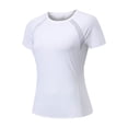 thumbnail image 4 of WERYOUNG Performance Short Sleeve T Shirts For Women Breathable Athletic Workout Tees Trendy Tops XXL, 4 of 4