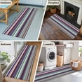 thumbnail image 5 of Runner Rug 2 x 6 Ft, Modern Boho Art Washable Non-Slip Floor Mat for Kitchen Hallway/Entryway, Colorful Abstract Bohemian Paisley Minimalist Long Kitchen Runner Area Rugs for Living Room, Low-Profile, 5 of 8