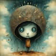 thumbnail image 2 of CafePress - Bad Dreams - Tile Coaster, Drink Coaster Set of 4, 2 of 4