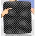 thumbnail image 2 of Seat Cushion, Gel Seat Cushion for Long Sitting– Back, Sciatica, Tailbone Pain Relief Pad, 19in Seat Pad for Car, Office Chair, Wheelchair, Soft Support for Long Trips, 2 of 4