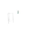 thumbnail image 6 of QSTDGVPW Minimalist Clear Acrylic Side Table Nightstand with Beach Woman Resin Doll Lady Statue Collection Ornament Decorative Tabletop End Table for Modern Living Room Home Office Bedroom, 6 of 8