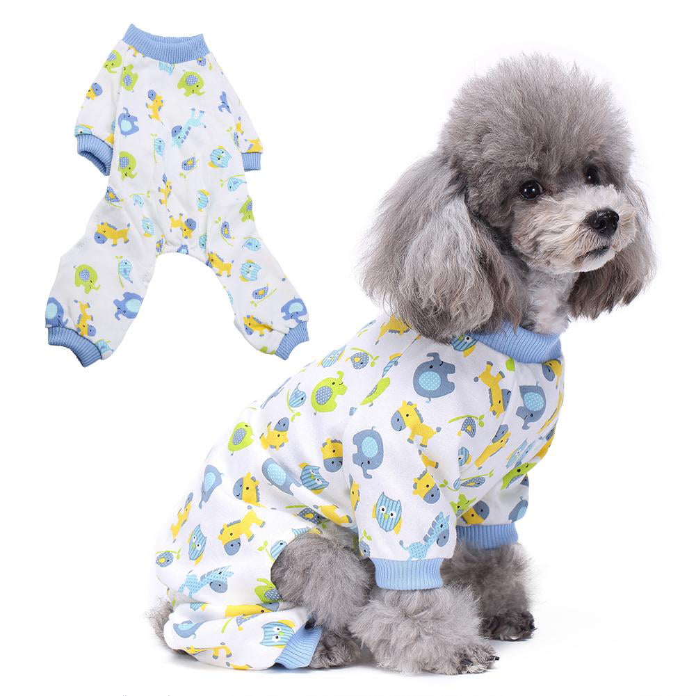 Mgaxyff Dog Pajamas, Pet Pajamas, Dog Puppy Cartoon Pajamas Cat ...