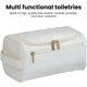 thumbnail image 2 of Artículos de Tocador de Tamaño de Viaje Personalizados para Hombres, Organizador de Viaje Duradero y Elegante para Viajes, Aseo y Cuidado Personal, Artículos de Viaje Esenciales de Cuero Impermeables., 2 of 8