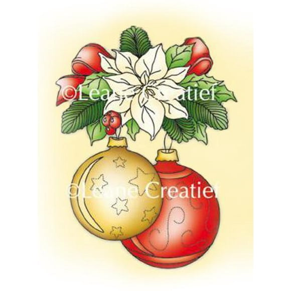 Lea'bilities Clear Stamp - Christmas ornament 2