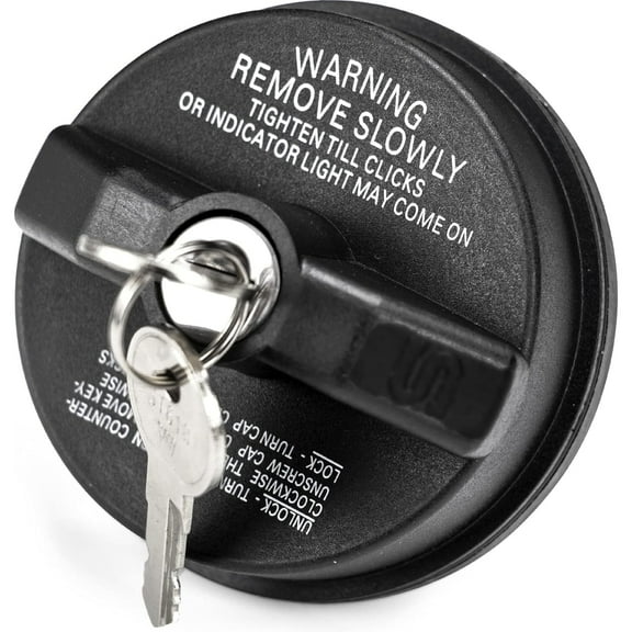 Locking Gas Cap Applicable to Chevy Silverado 1500 2500 3500 Cruze Express Malibu Colorado Suburban Tahoe Equinox &Toyota Honda GMC Nissan Subaru Acura Buick Cadillac Lexus Saturn Mitsubishi
