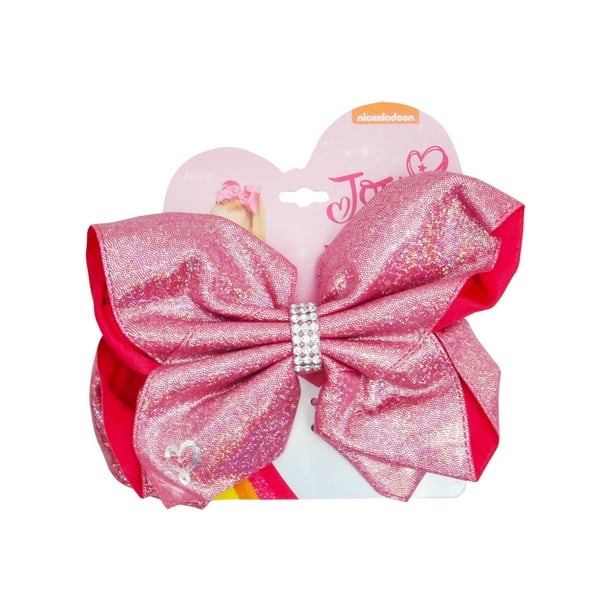 Nickelodeon - Jojo Siwa Hair Bow, Glitter Pink - Walmart.com - Walmart.com