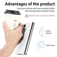 thumbnail image 5 of ELEHOLD Case for Samsung Galaxy Z Fold 7, 360° Ring Stand Shockproof Rigid Plastic Phone Case with Screen Protector,White, 5 of 11