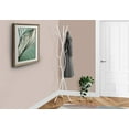 thumbnail image 2 of Monarch Specialties Coat Rack, Hall Tree, Free Standing, 11 Hooks, Entryway, 74"h, Bedroom, Metal, White, Contemporary, Modern, 2 of 2