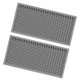 thumbnail image 2 of Paquete de 2 - Tapete de barra, tapete de secado de vidrio, secado rápido, multifuncional, tapete de drenaje de encimera para restaurantes, hogar, Gris, 2 of 9