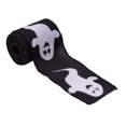 thumbnail image 2 of Halloween Ribbon Decorative Webbing | 6.3cm Wide Polyester Multicolor | Spooky Gift Wrapping & Craft | Classic Pattern | 457cm Long | 1pc | Flexible Trim, 2 of 6