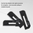 thumbnail image 5 of 5 Pack Drywall Cut-Out Saw for MaKita Cordless Cut-Out Saw, Cuts Drywall Up to 1-3/16Inch Thi, 5 of 5