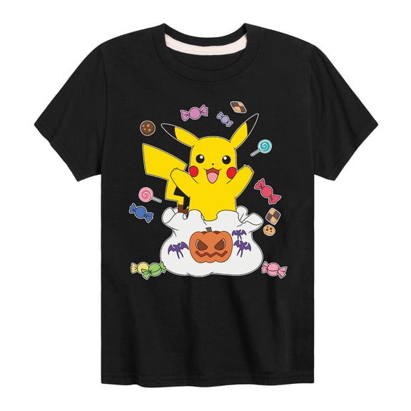 Pokémon - Gotta Eat Em All - Youth Short Sleeve Graphic T-Shirt